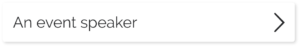 An event speaker button. Tap or click for more info on hiring Marc Cashman as a speaker at your event.